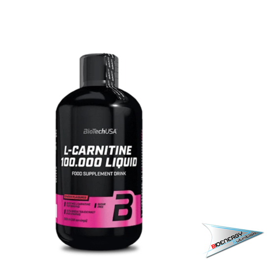 Biotech-LIQUID L-CARNITINE 100.000 mg  500 ml Ciliegia  